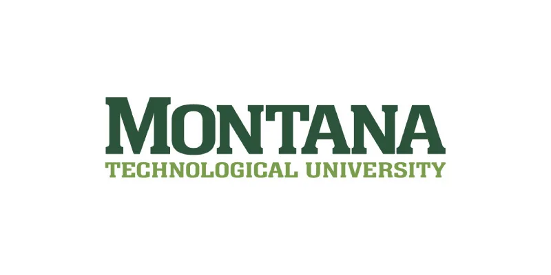 Montana Technological University logo with "Montana" in large dark green letters and "Technological University" in smaller light green letters below. Plain white background.