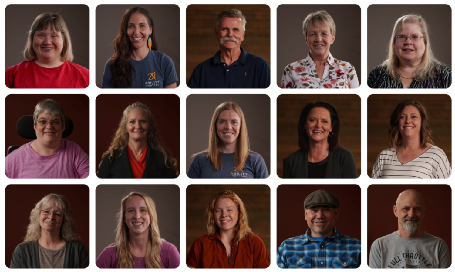 A group of people posing for a photo.